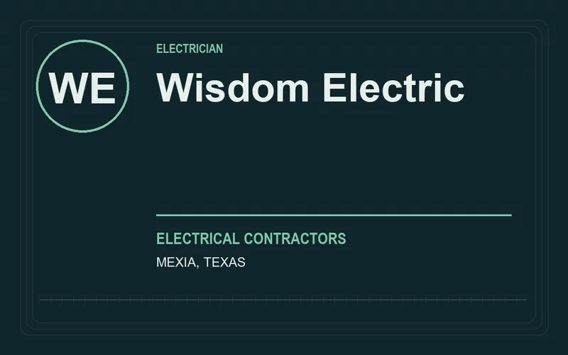 Wisdom Electric in Mexia, Texas