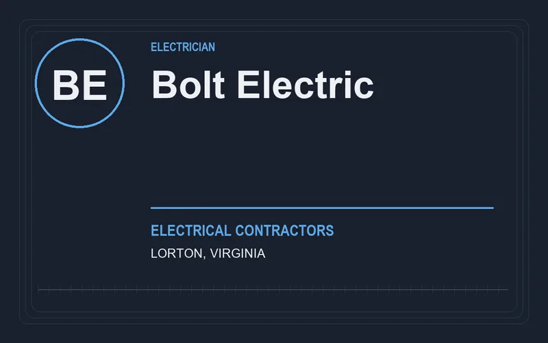 Bolt Electric in Lorton, Virginia