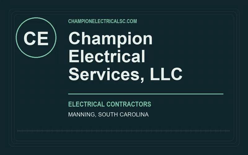 Champion Electrical Services, LLC in Manning, South Carolina