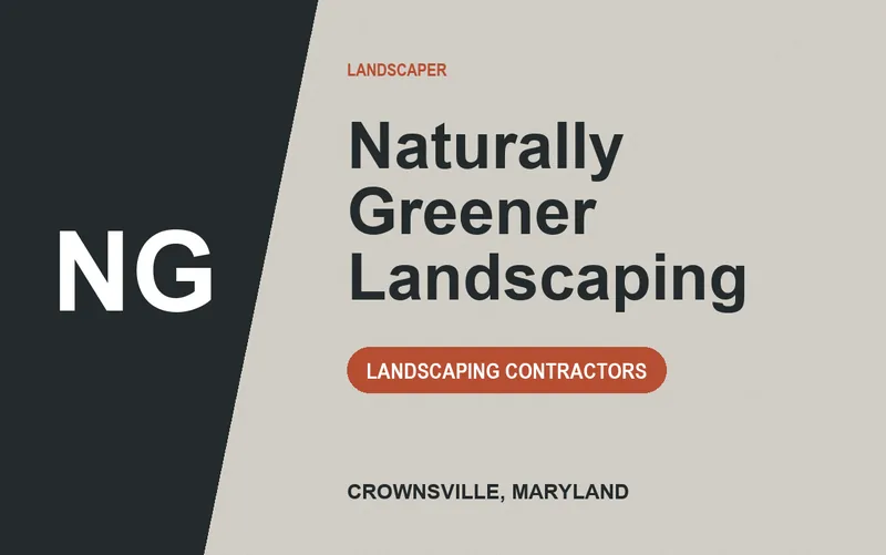Naturally Greener Landscaping in Crownsville, Maryland