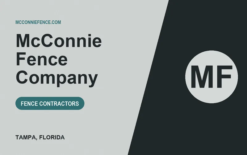 McConnie Fence Company in Tampa, Florida