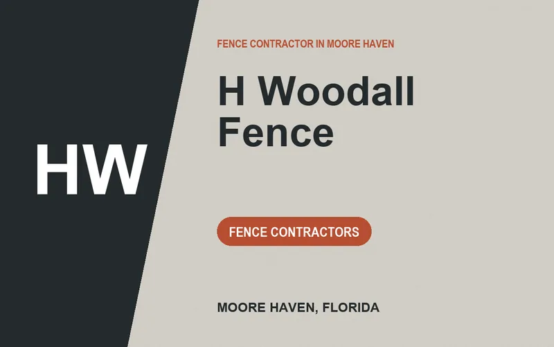 H Woodall Fence in Moore Haven, Florida