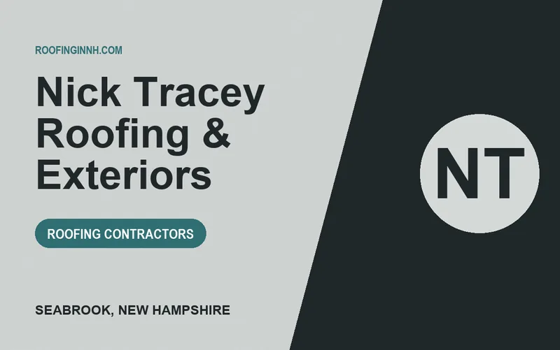 Nick Tracey Roofing & Exteriors in Seabrook, New Hampshire