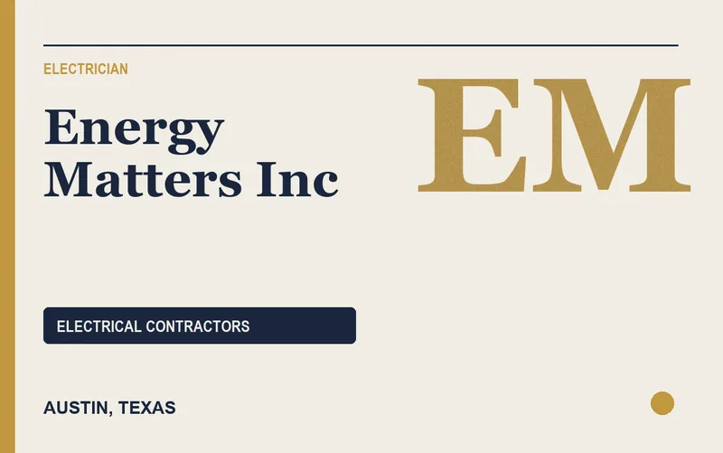 Energy Matters Inc in Austin, Texas