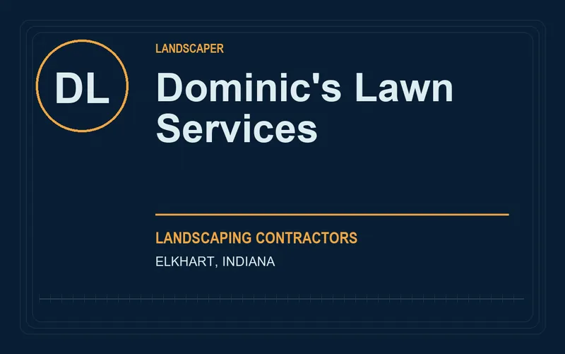 Dominic's Lawn Services in Elkhart, Indiana
