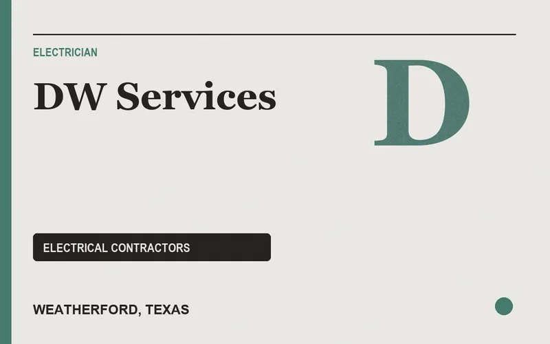 DW Services in Weatherford, Texas