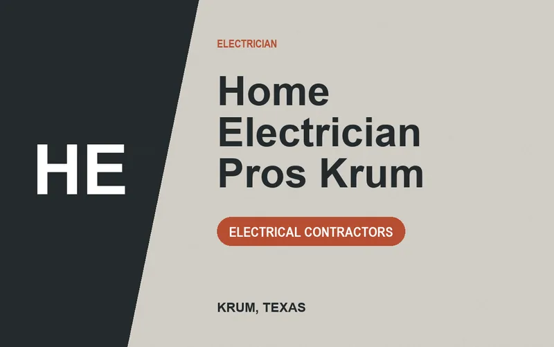 Home Electrician Pros Krum in Krum, Texas
