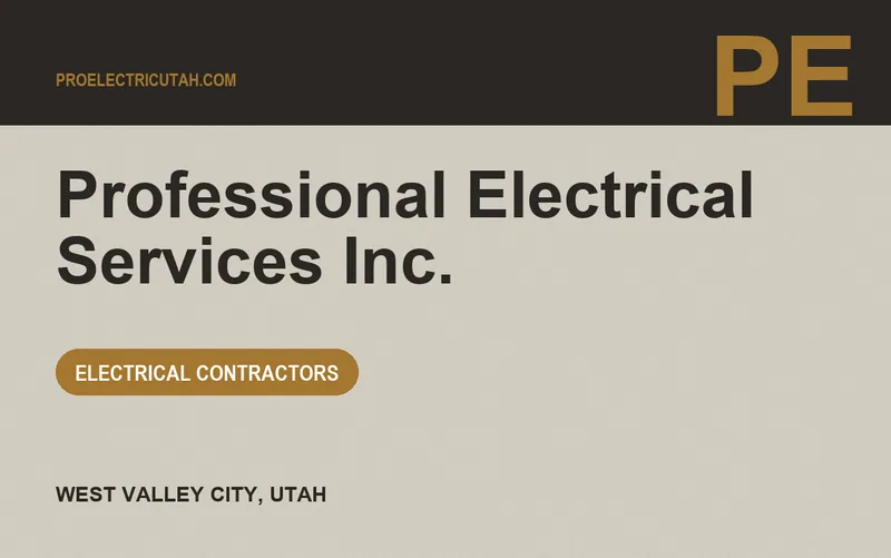 Professional Electrical Services Inc. in West Valley City, Utah