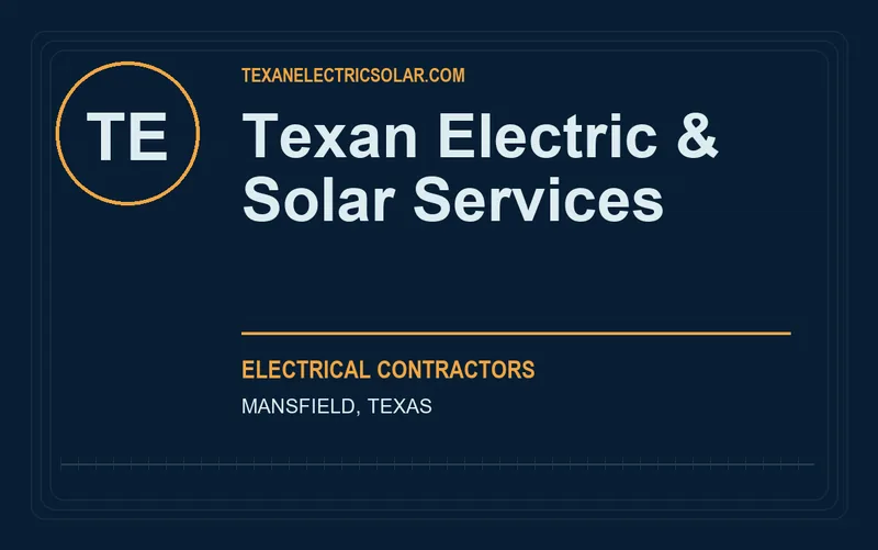 Texan Electric & Solar Services in Mansfield, Texas