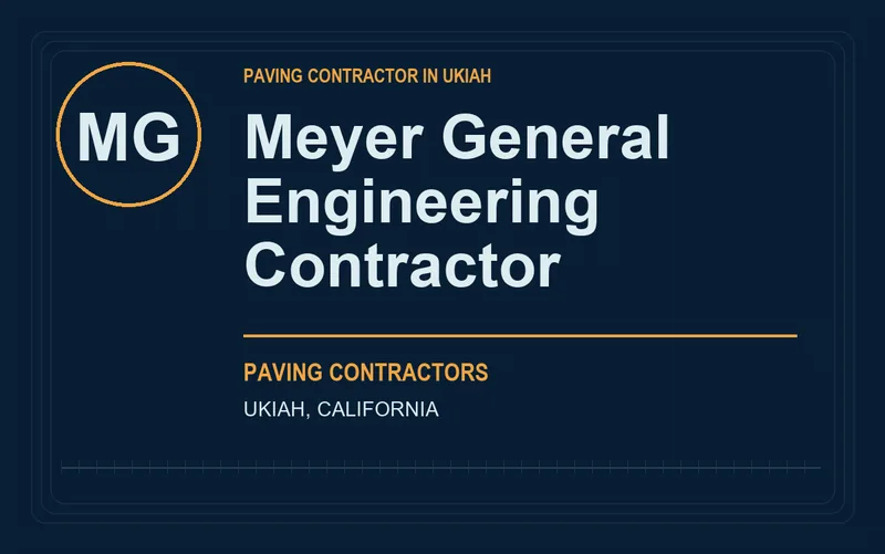 Meyer General Engineering Contractor in Ukiah, California