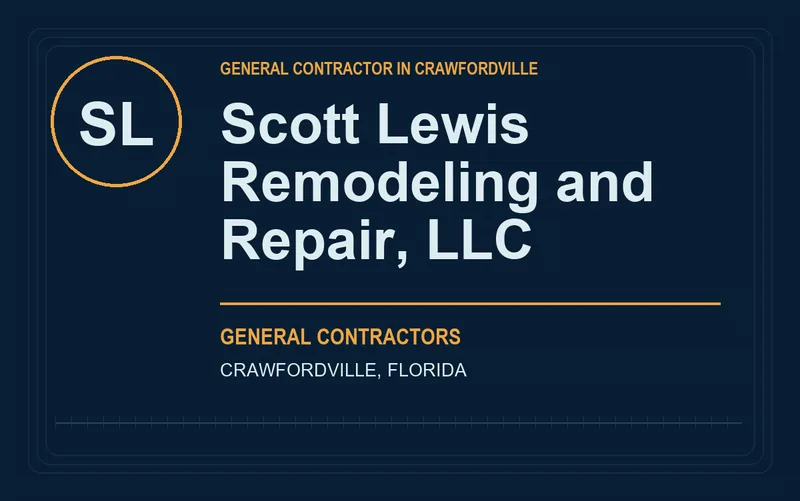Scott Lewis Remodeling and Repair, LLC in Crawfordville, Florida