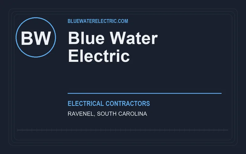 Blue Water Electric in Ravenel, South Carolina