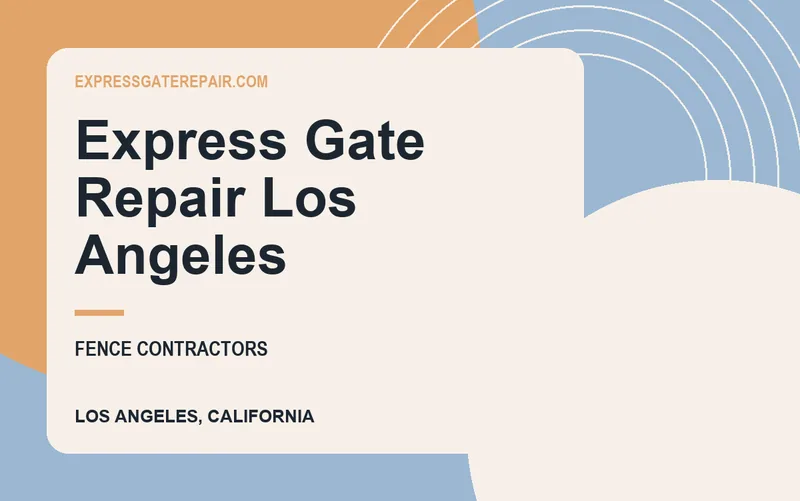 Express Gate Repair Los Angeles in Los Angeles, California