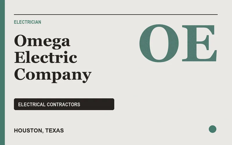 Omega Electric Company in Houston, Texas