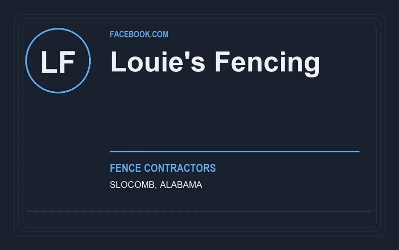 Louie's Fencing in Slocomb, Alabama