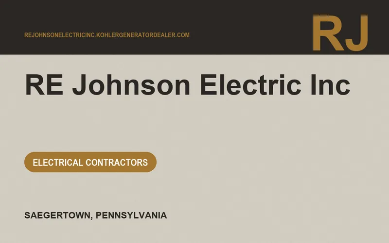RE Johnson Electric Inc in Saegertown, Pennsylvania