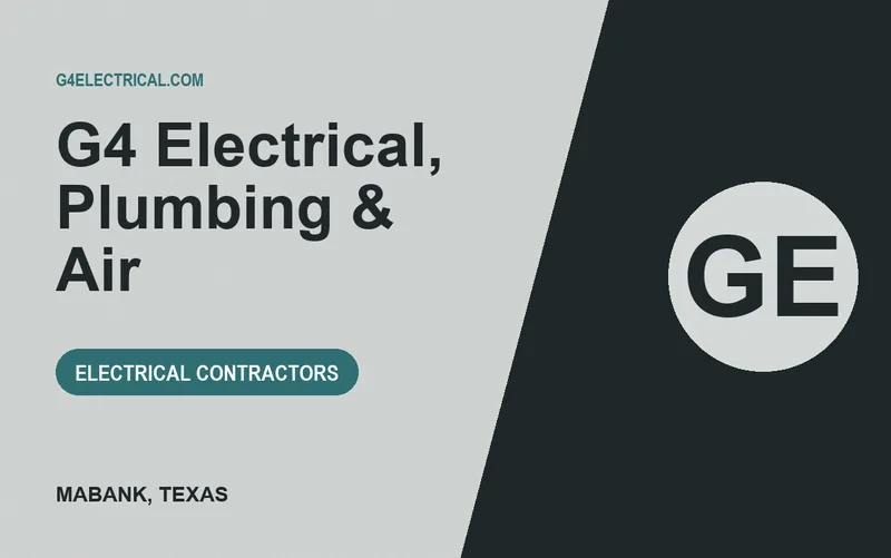 G4 Electrical, Plumbing & Air in Mabank, Texas