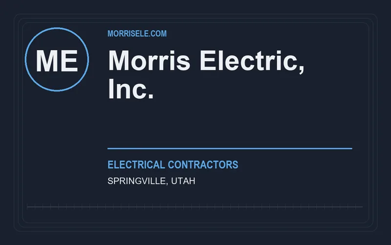 Morris Electric, Inc. in Springville, Utah
