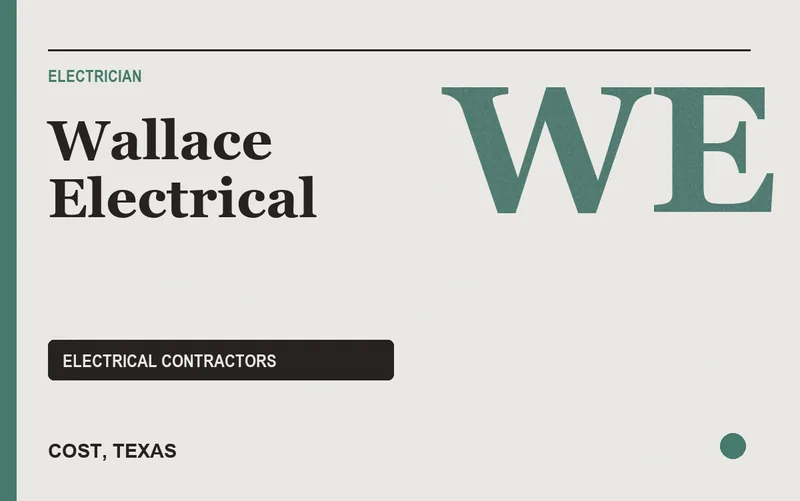 Wallace Electrical in Cost, Texas