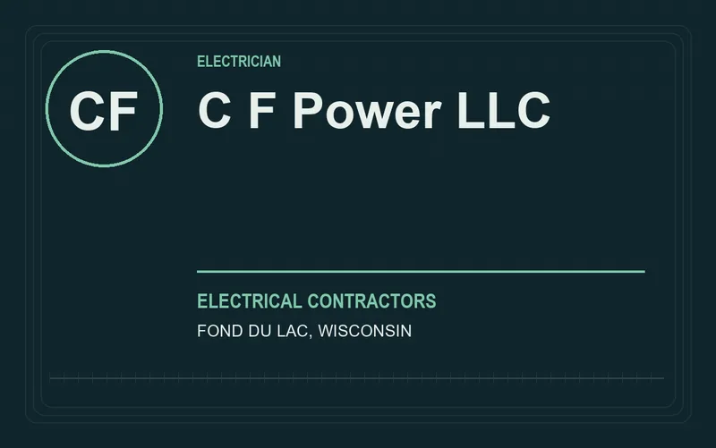 C F Power LLC in Fond du Lac, Wisconsin