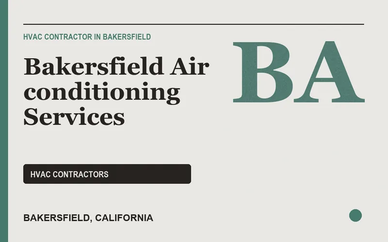 Bakersfield Air conditioning Services in Bakersfield, California