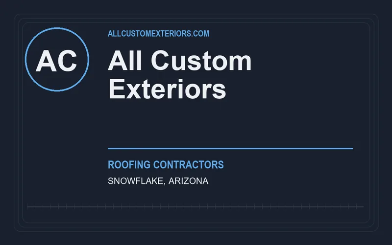 All Custom Exteriors in Snowflake, Arizona