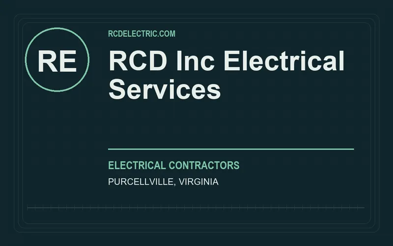 RCD Inc Electrical Services in Purcellville, Virginia