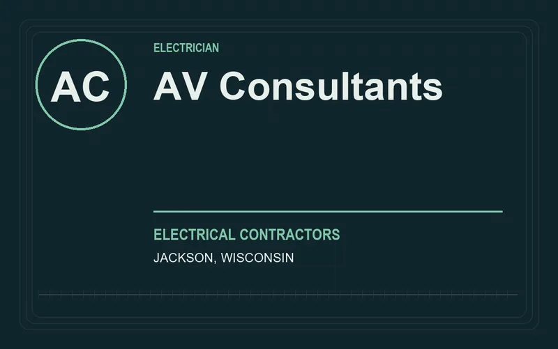 AV Consultants in Jackson, Wisconsin