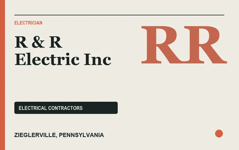 R & R Electric Inc in Zieglerville, Pennsylvania