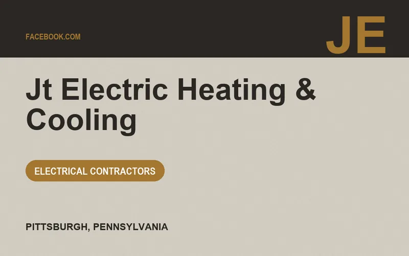 JT ELECTRIC HEATING & COOLING in Pittsburgh, Pennsylvania