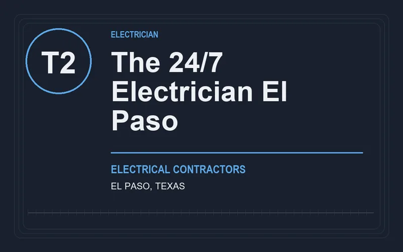 The 24/7 Electrician El Paso in El Paso, Texas