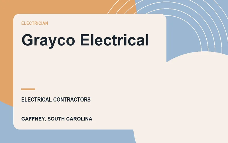 Grayco Electrical in Gaffney, South Carolina