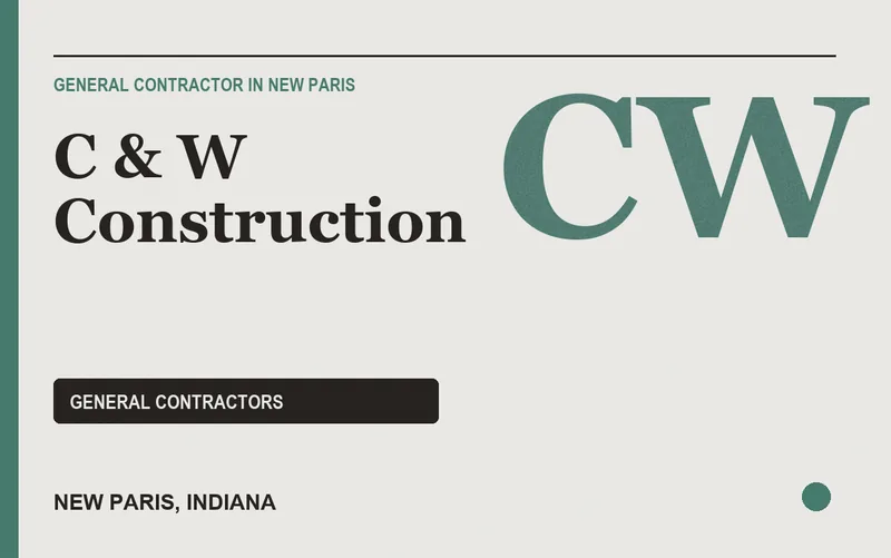 C & W Construction in New Paris, Indiana
