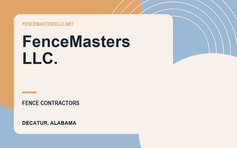 FenceMasters LLC. in Decatur, Alabama