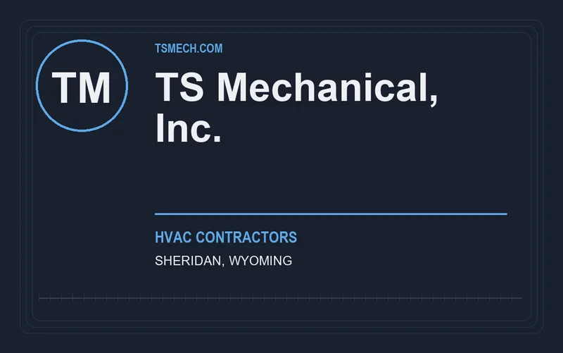 TS Mechanical, Inc. in Sheridan, Wyoming