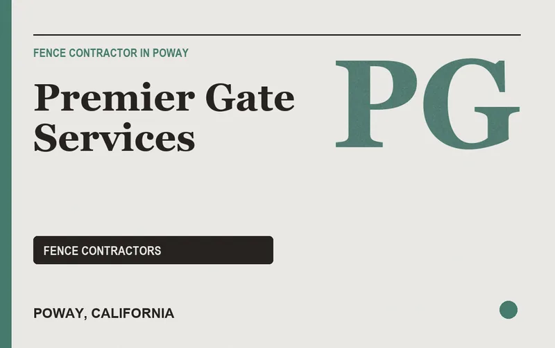 Premier Gate Services in Poway, California