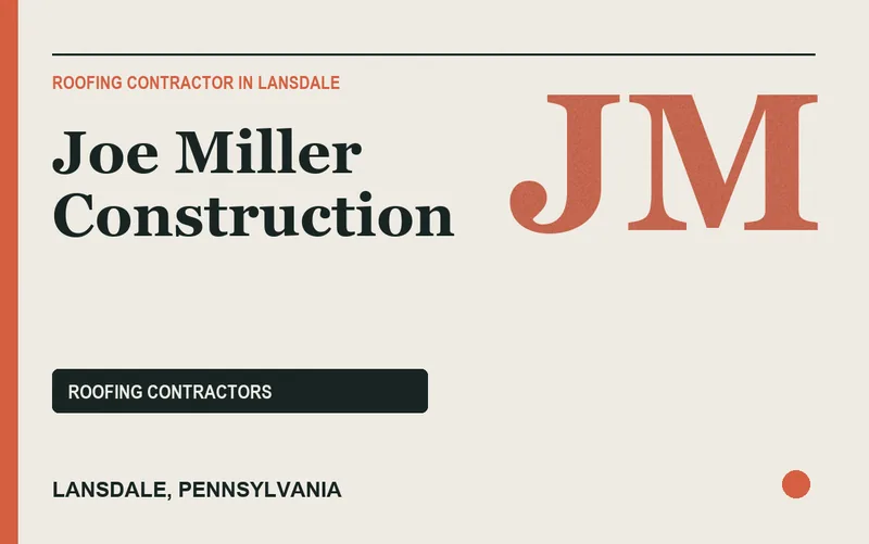 Joe Miller Construction in Lansdale, Pennsylvania