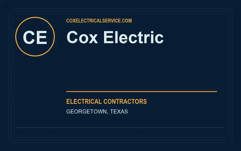 Cox Electric in Georgetown, Texas