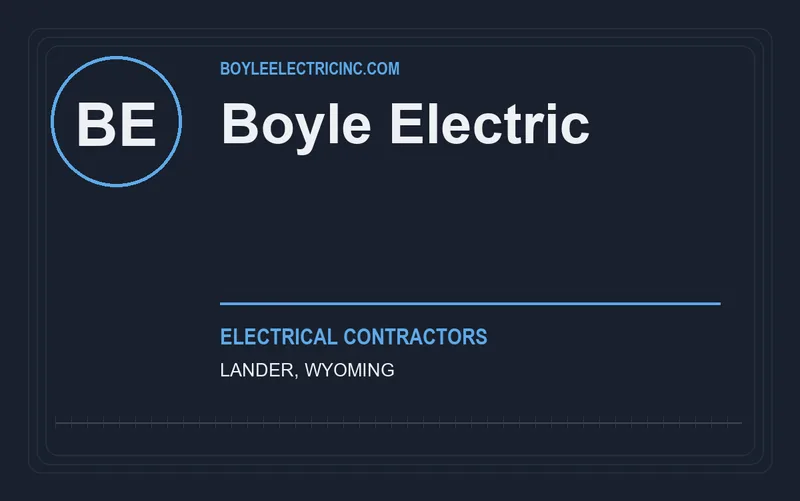 Boyle Electric in Lander, Wyoming