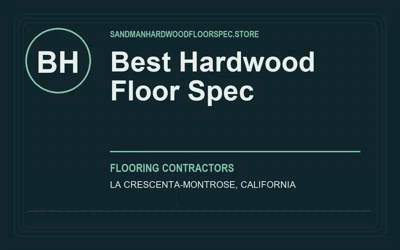 Best Hardwood Floor Spec in La Crescenta-Montrose, California