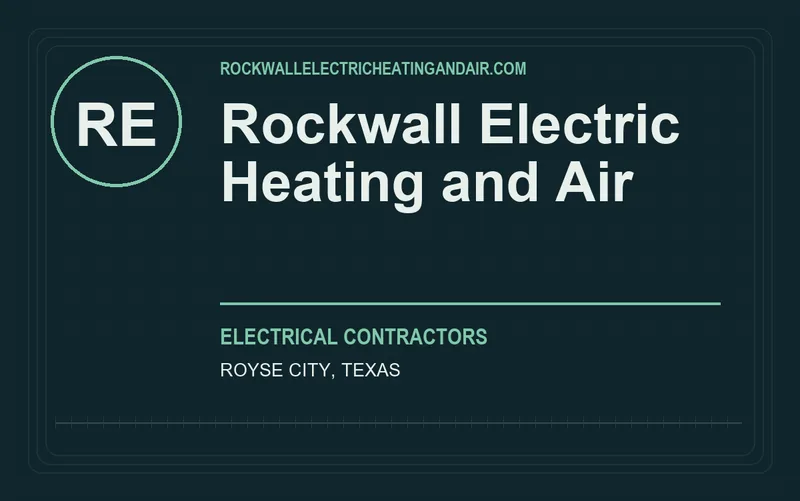 Rockwall Electric Heating and Air in Royse City, Texas