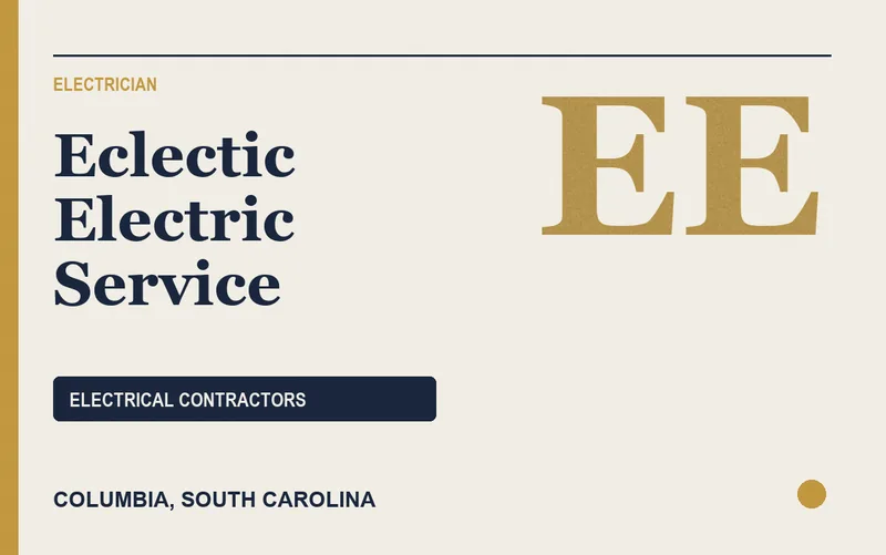 Eclectic Electric Service in Columbia, South Carolina