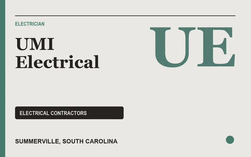 UMI Electrical in Summerville, South Carolina