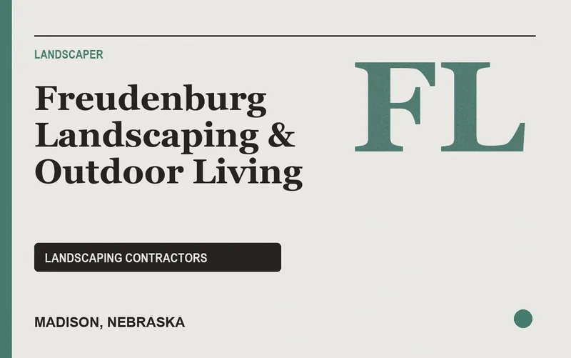 Freudenburg Landscaping & Outdoor Living in Madison, Nebraska