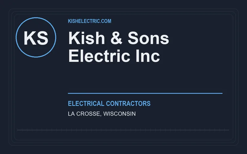 Kish & Sons Electric Inc in La Crosse, Wisconsin
