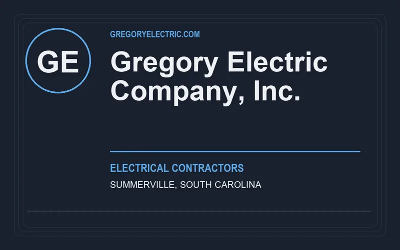 Gregory Electric Company, Inc. in Summerville, South Carolina