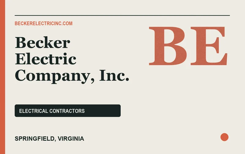Becker Electric Company, Inc. in Springfield, Virginia