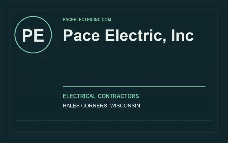 Pace Electric, Inc in Hales Corners, Wisconsin