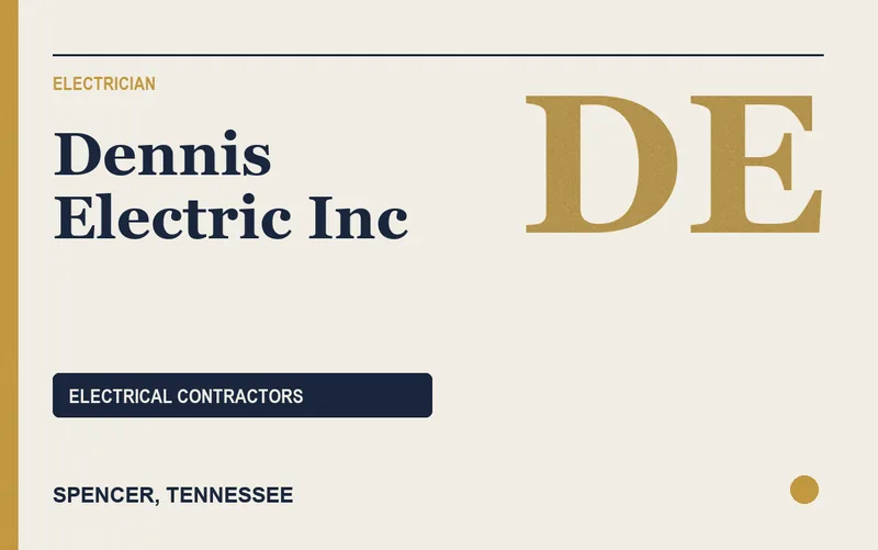 Dennis Electric Inc in Spencer, Tennessee