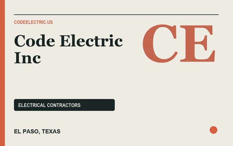 Code Electric Inc in El Paso, Texas